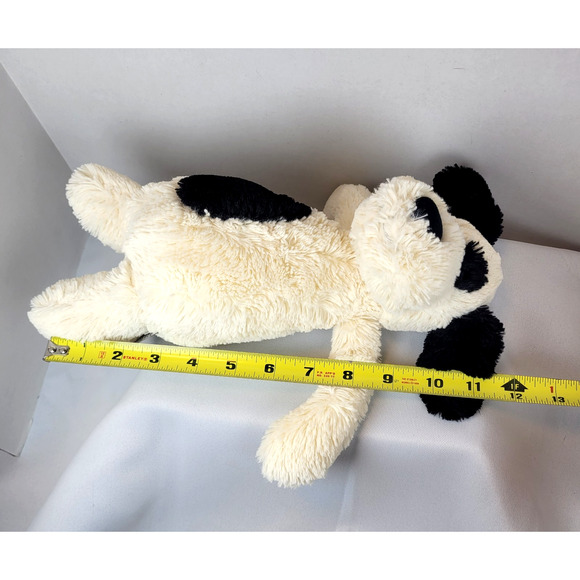Jellycat Bashful Dog Plush Pup Cream Black Spot Medium White Soft Toy - Picture 10 of 10